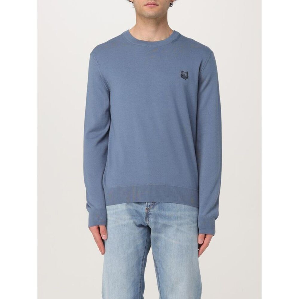 Maison Kitsune Sweater Men Blue